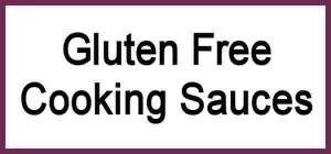 Gluten Free Cooking Sauces